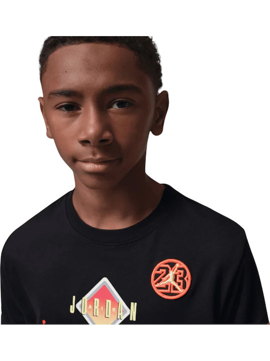 Παιδικό T-shirt Μαύρο Jdb Dynasty Patch