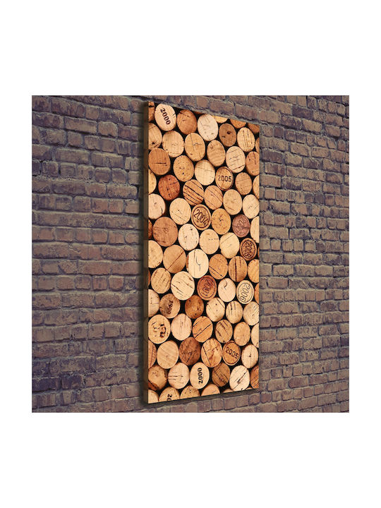 Panou De Perete Pânză Materiale De Înaltă Calitate Dopuri De Vin 50x125 Cm