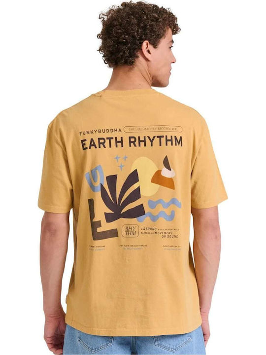 Funky Buddha T-shirt Yellow