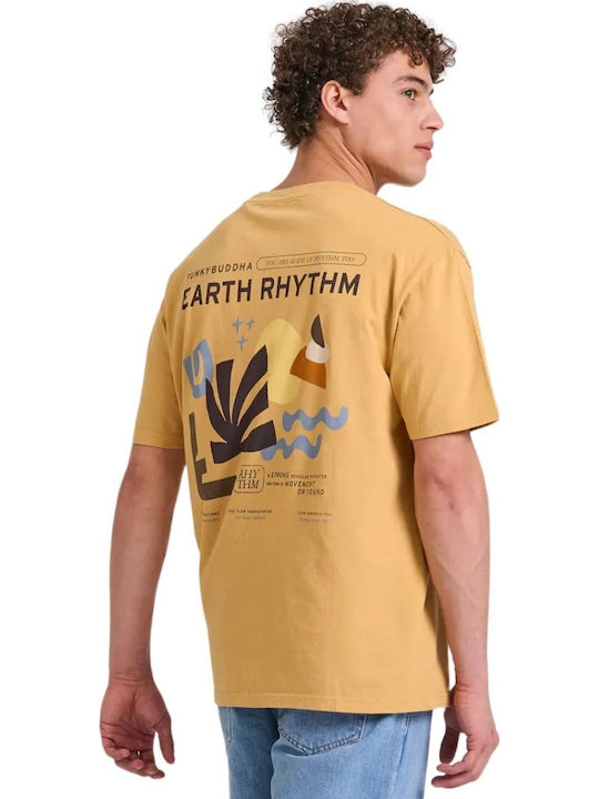 T-shirt Κίτρινο