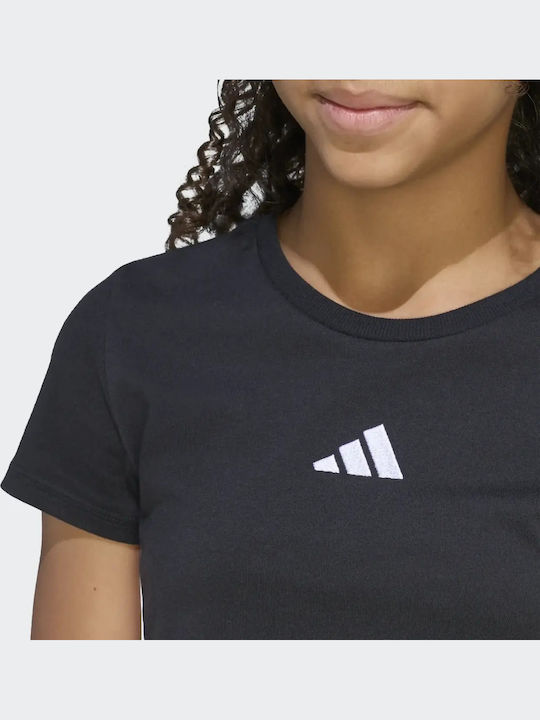 Детска тениска Black/white