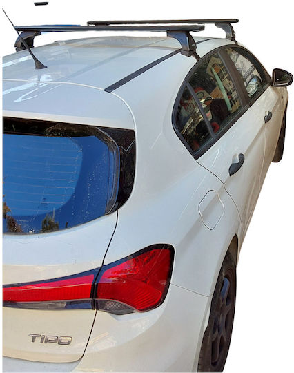 Nordrive Μπάρες Οροφής Αλουμινίου για Fiat Tipo 2015-2020 (Σετ με πόδια)