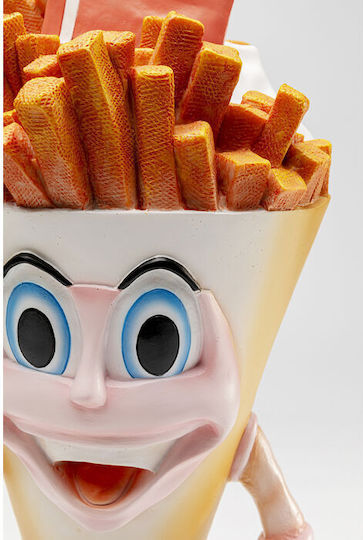Διακοσμητικό Επιτραπέζιο French Fries Πολύχρωμο 21x44,5x22 Εκ