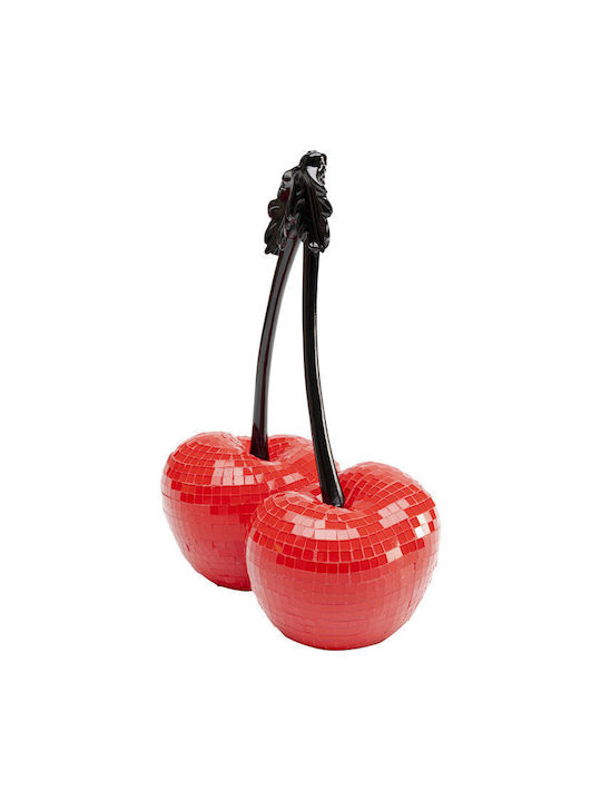 Διακοσμητικό Επιτραπέζιο Cherries Κόκκινο 18.5*12*25εκ.α