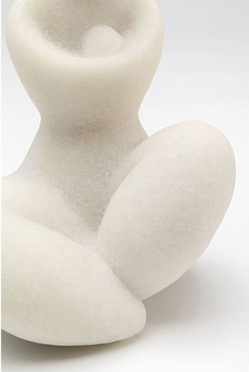 Декоративна Масова Декорация Soft Woman Бяла 15,2x11,4x21,8 см