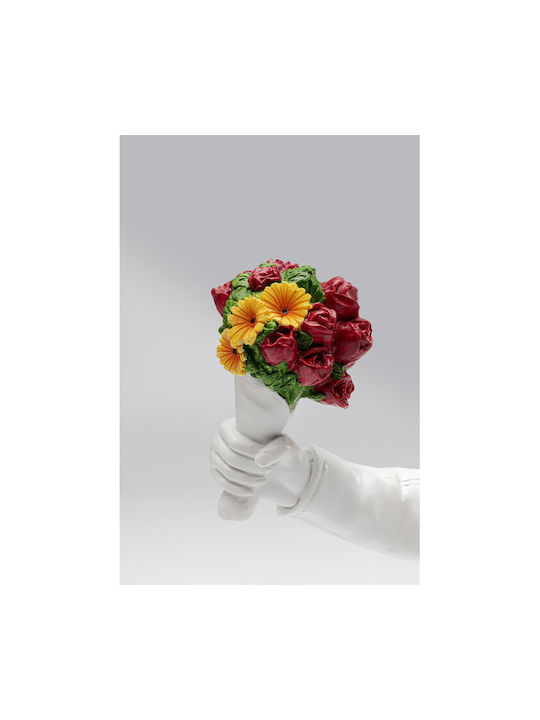 Decorative Tabletop Sportsman White 7x24x27 cm