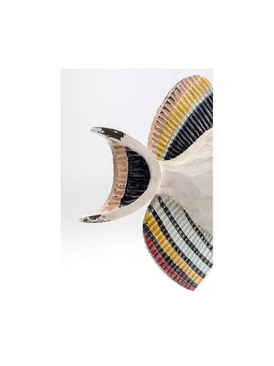 Decorative Tabletop Fishy Ceramic Beige 26x10x30cm