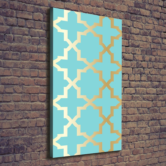 Panou De Perete Pânză Decorațiune Elegantă De Perete Design Arabic 70x140 Cm