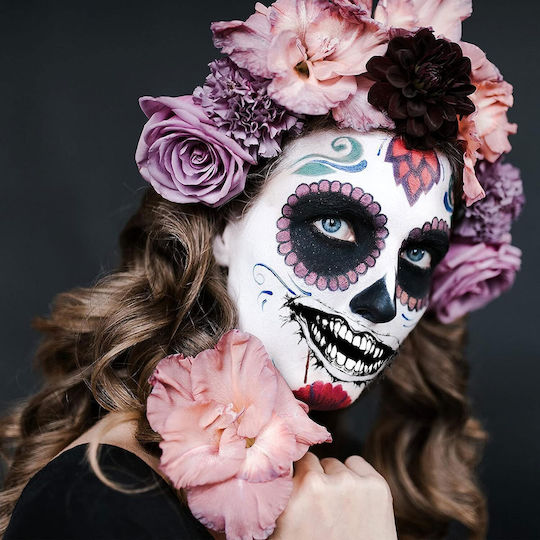 Carnival Tattoo for Halloween Black 10 Pieces