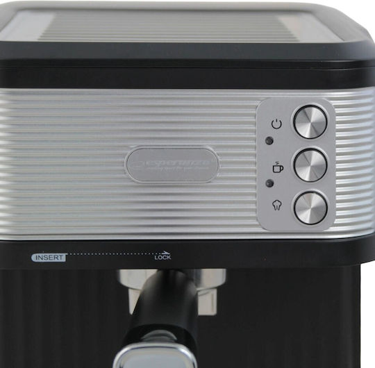 Esperanza Μηχανή Espresso Ασημί EKC011