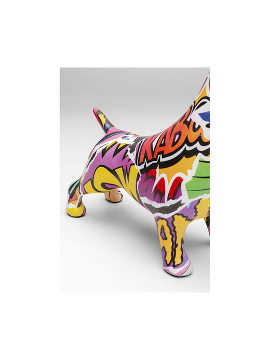 Kare Design Decorative Dog Polyresin 14.4x43.5x35.5cm 1pcs