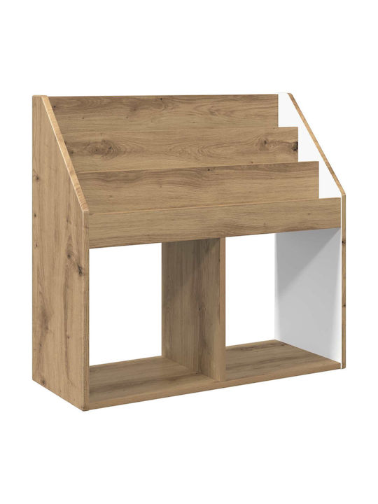 Bücherregal Boden Braun 72.5x29.5x69cm