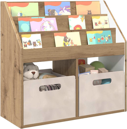 Bücherregal Boden Braun 72.5x29.5x69cm