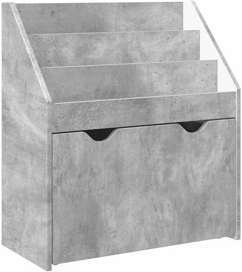 Bücherregal Boden Gray 60x29.5x69cm