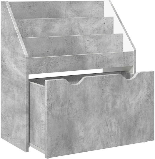 Bücherregal Boden Gray 60x29.5x69cm