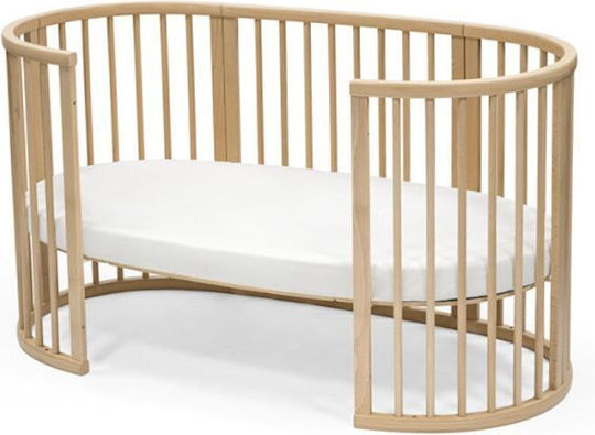 Stokke Baby Bettlaken Für Krippe Baumwolle Angepasst Weiß