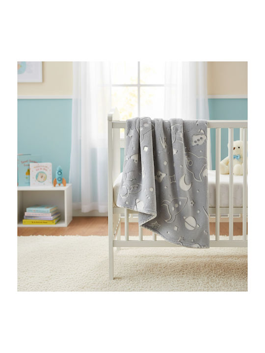 Nansydimo Blanket Nursery Swaddling Blankets Gray 90x100cm