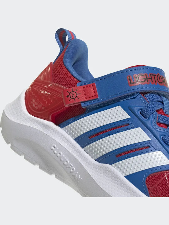 Rnr Spider-man Αθλητικά Παιδικά Παπούτσια Running με Σκρατς Κόκκινα