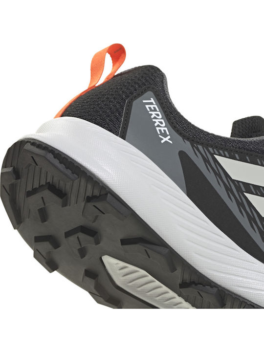 Kids Black Hiking Shoes