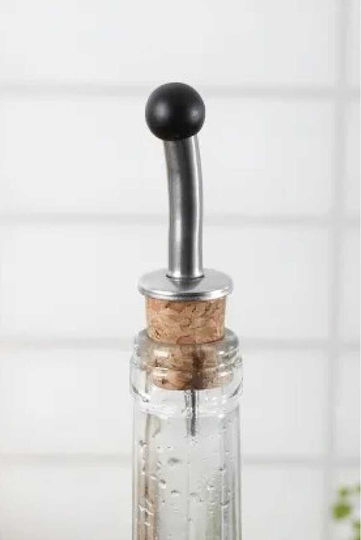 Fackelmann Flow Cap Bottles Cork Steel