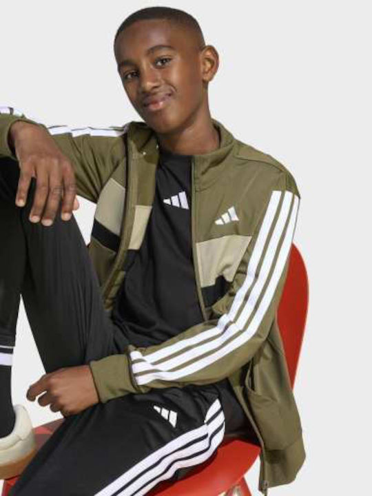 Kids Sweatpants Set Khaki