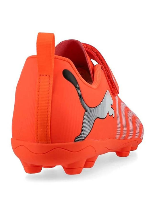 FG/AG Kids Soccer Cleats With Molded Orange