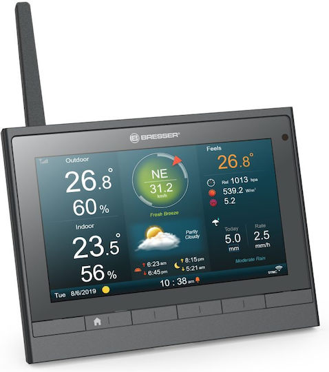 Bresser Wifi 7003510 Wireless Stație meteorologică Digital De masă