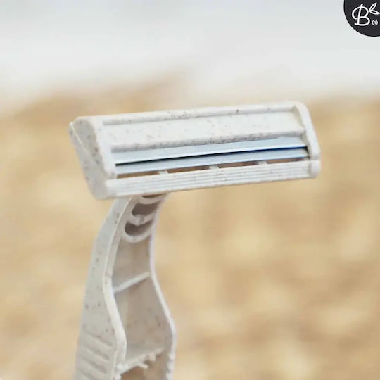 Bamboozy Disposable Body Razors for Sensitive Skin 5 Pieces