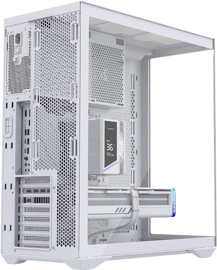 Modecom Volcano SPACE XL NF Gaming Full Tower Κουτί Υπολογιστή με Πλαϊνό Παράθυρο και ARGB Φωτισμό Λευκό