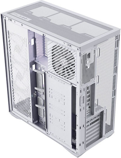 Modecom Volcano SPACE XL NF Gaming Full Tower Κουτί Υπολογιστή με Πλαϊνό Παράθυρο και ARGB Φωτισμό Λευκό
