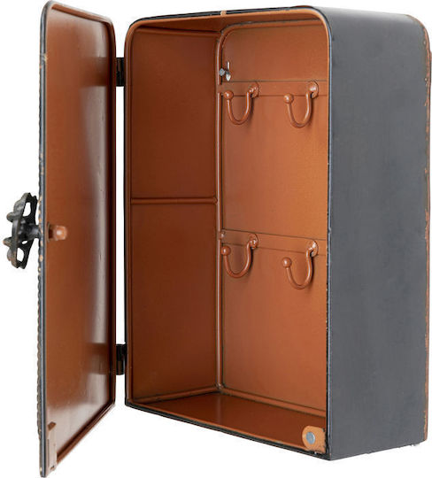 Kare Design Suport Chei de Perete Metalic 24x13x31cm