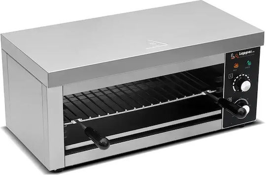 Lappas Electric Commercial Salamander Oven 2kW with Dimensions 61x35x28cm
