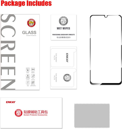 2.5D 0.26mm Full Glue Full Face Tempered Glass (Redmi 12C)