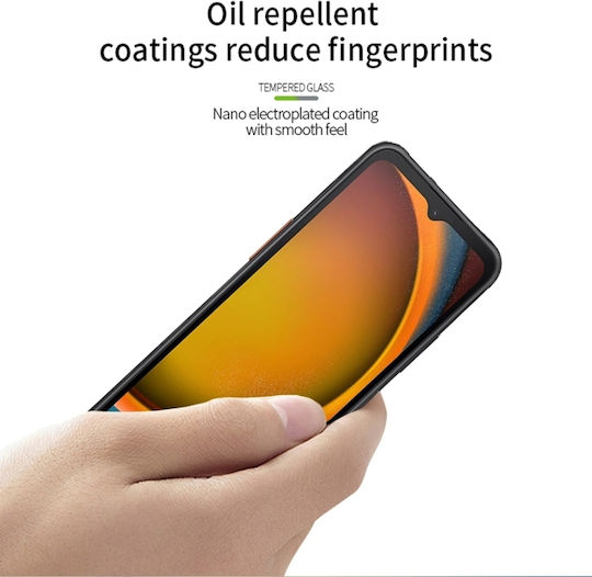 3D Vollflächig gehärtetes Glas Schwarz (Galaxy XCover7)