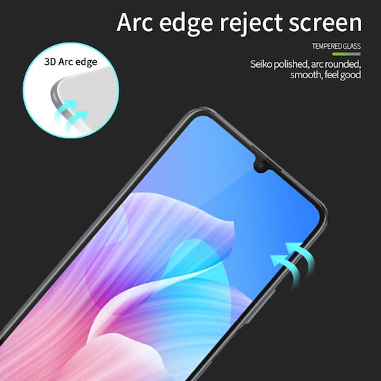 3D Full Face Tempered Glass Μαύρο (Redmi 12C)