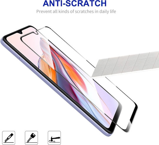 2.5D 0.26mm Full Glue Full Face Tempered Glass (Redmi 12C)