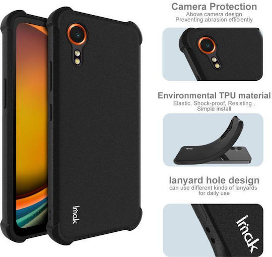 Matte Back Cover Silicone Black (Galaxy XCover7)