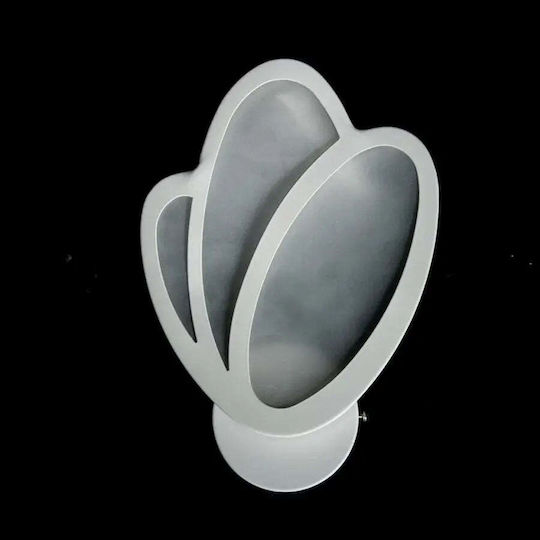 Led Tulip Wall Light 16w White