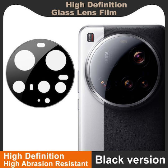 Προστασία Κάμερας Tempered Glass Μαύρο για το Xiaomi 15 Ultra