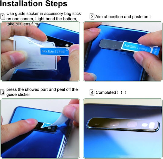 Προστασία Κάμερας Tempered Glass Μαύρο για το Xiaomi 15 Ultra