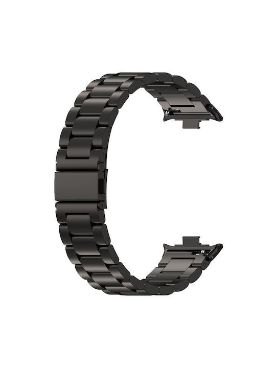 Λουράκι Ανοξείδωτο Ατσάλι Μαύρο (Smart Band 9 Pro)