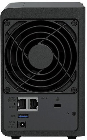 Synology Diskstation DS225+ NAS Tower με 2 θέσεις για και 2 θύρες Ethernet