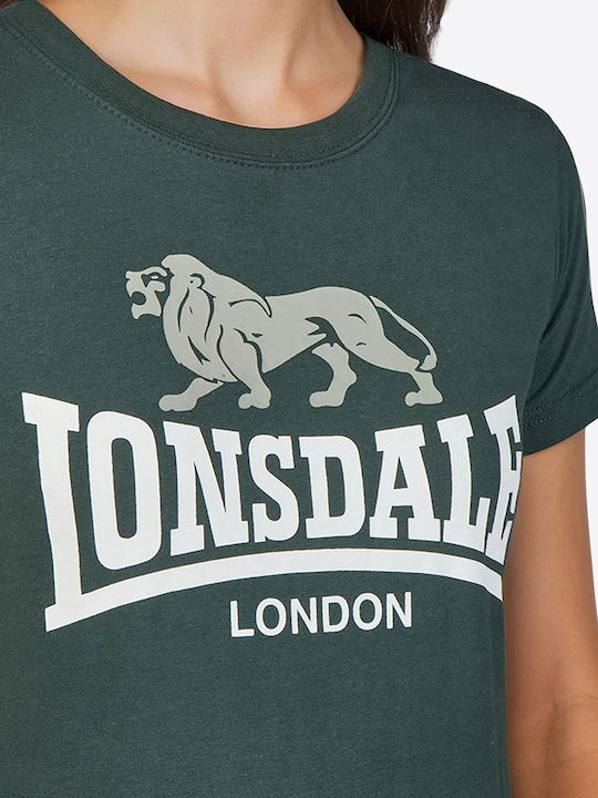 Sarsden Γυναικείο T-shirt Green/white