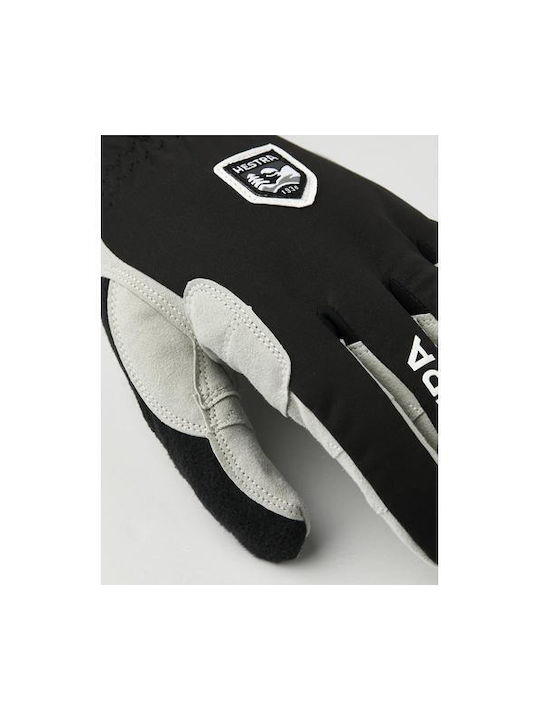 Hestra Unisex Ski & Snowboard Gloves with Gore-Tex Black