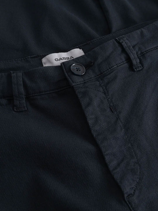 Paul K3280 Dale Herrenhose Chino Elastisch in Regulärer Passform Blau