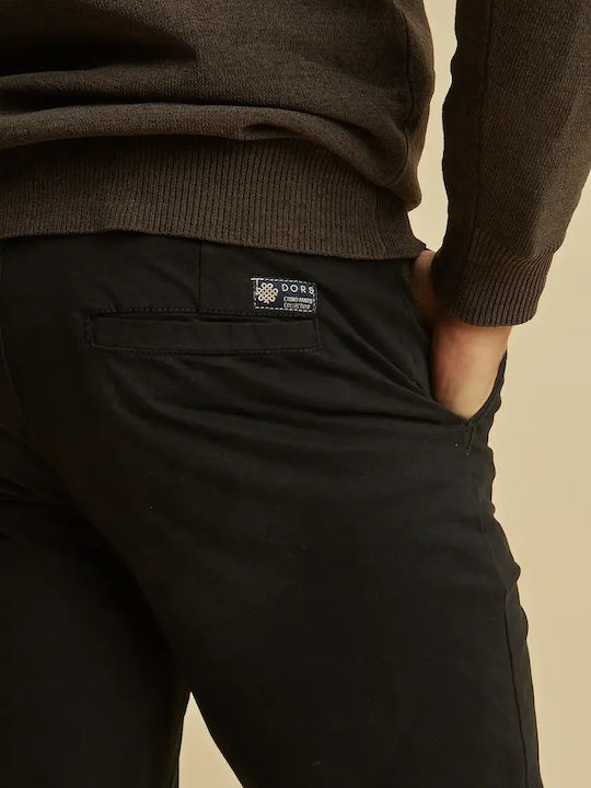 Hose Chino Elastisch Black