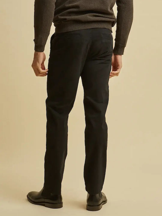 Hose Chino Elastisch Black