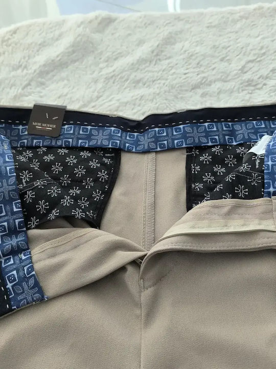 Textil Pantaloni Elastic Beige