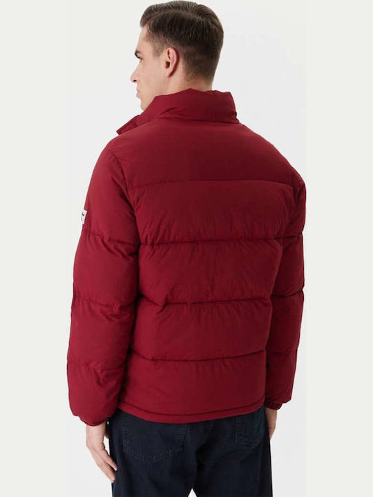 Geacă Puffer Roșie