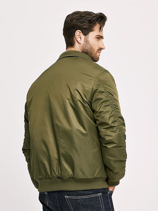 Μπουφάν Bomber Xaki